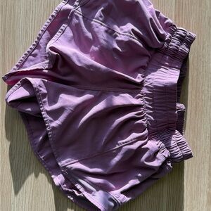 lululemon athletica Lavender Athletic Shorts